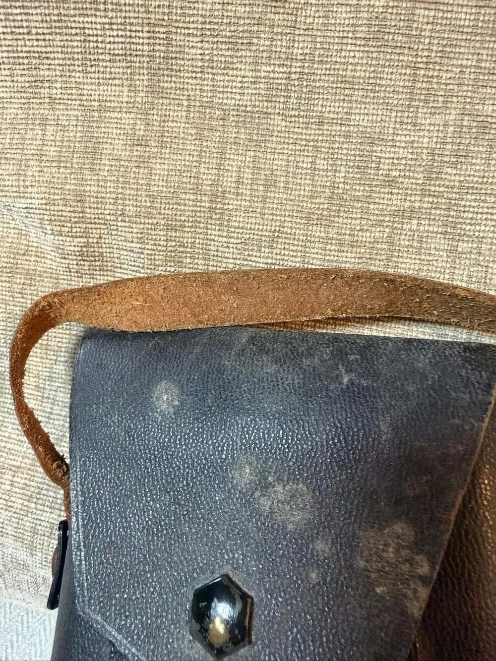 Vintage Brown Leather Folding Bellows Camera Case - Small Pouch – , CA